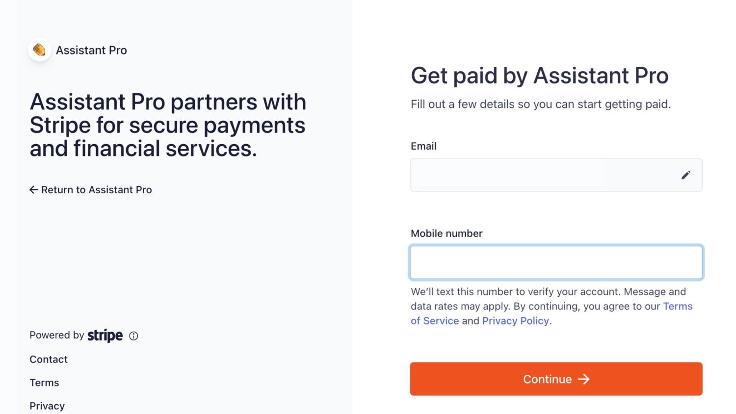 Assistant Pro Community Connect Your Stripe Account